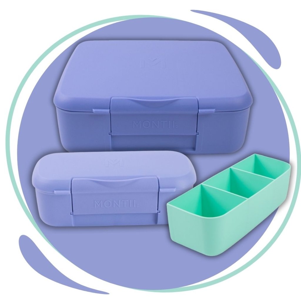 MontiiCo Lunch Bundle - Splash/Mint - Prepp'd Kids - MontiiCo