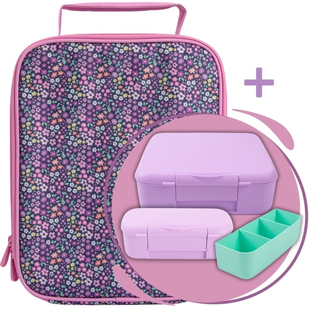 MontiiCo Ultimate Lunch Bundle - Meadow+Lilac - Prepp'd Kids - MontiiCo