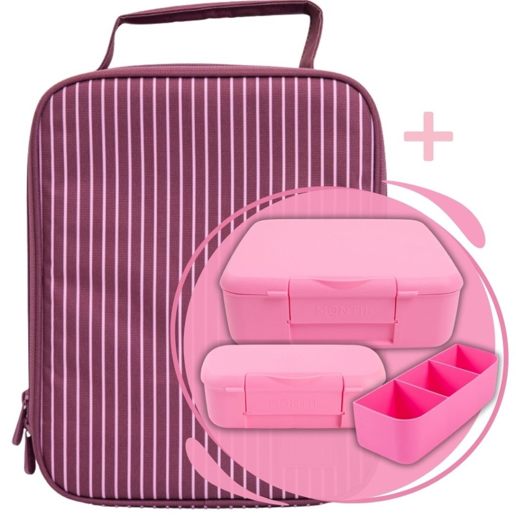 MontiiCo Ultimate Lunch Bundle - Ruby+Floss - Prepp'd Kids - MontiiCo