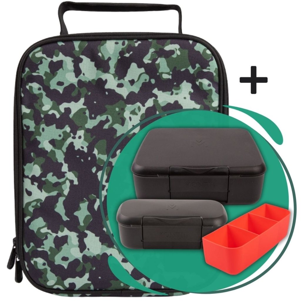 MontiiCo Ultimate Lunch Bundle - Stealth+Midnight - Prepp'd Kids - MontiiCo