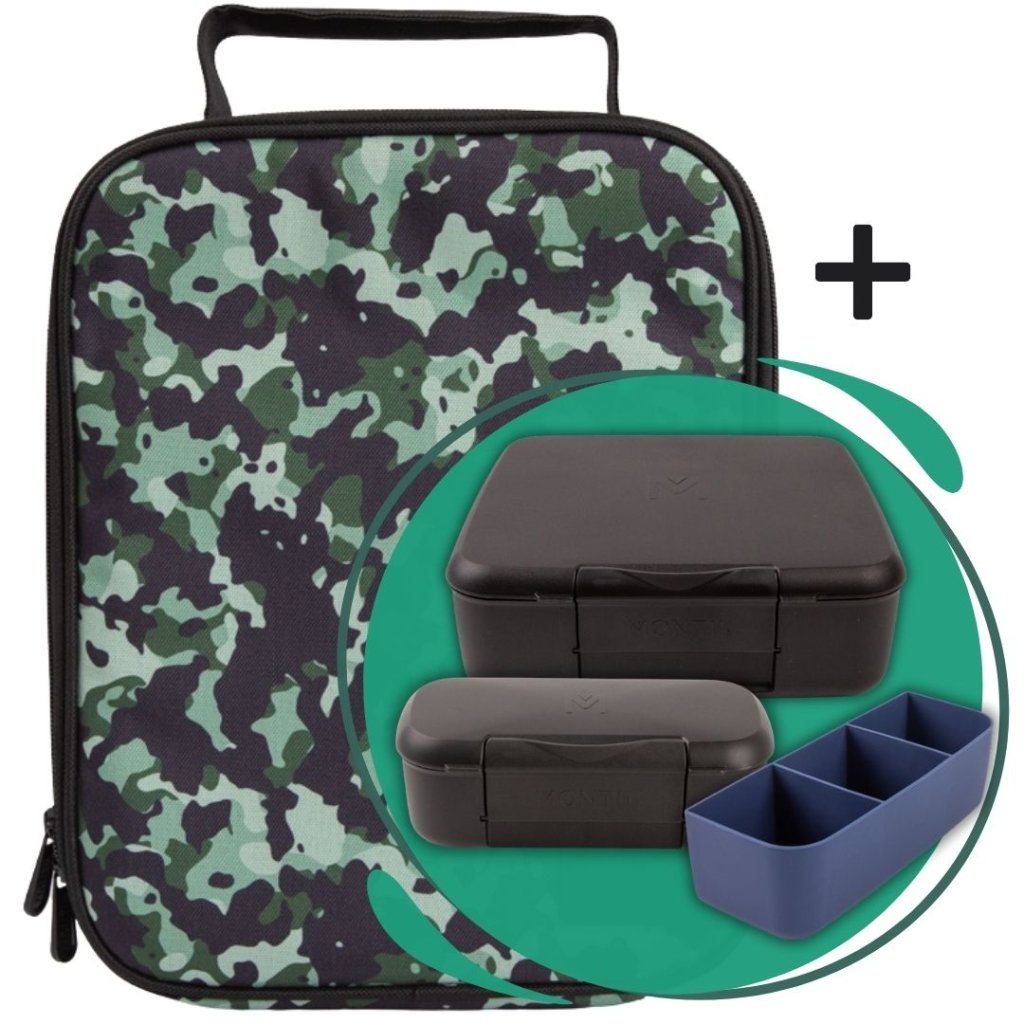 MontiiCo Ultimate Lunch Bundle - Stealth+Midnight V2 - Prepp'd Kids - MontiiCo