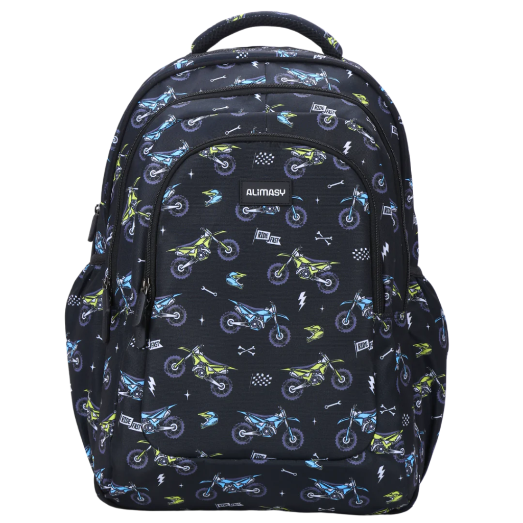 Motorcross Kids Backpack - Large - Prepp'd Kids - Alimasy