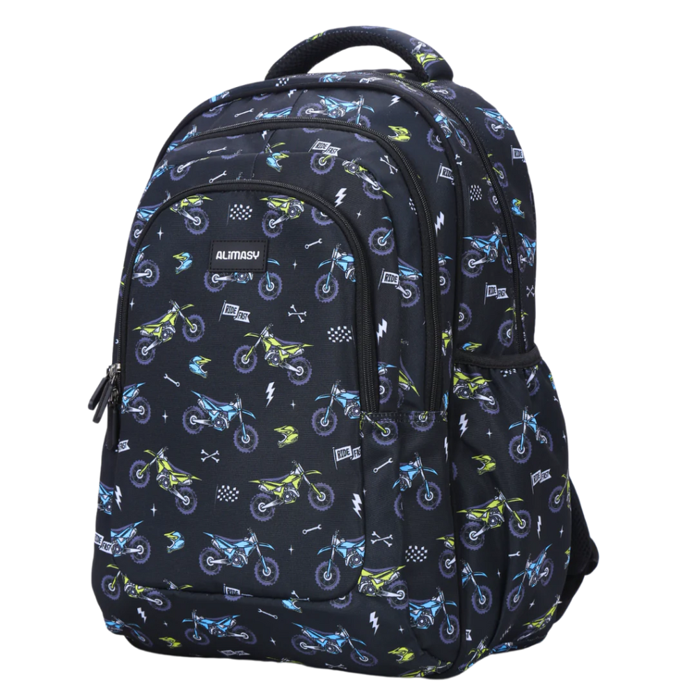 Motorcross Kids Backpack - Large - Prepp'd Kids - Alimasy