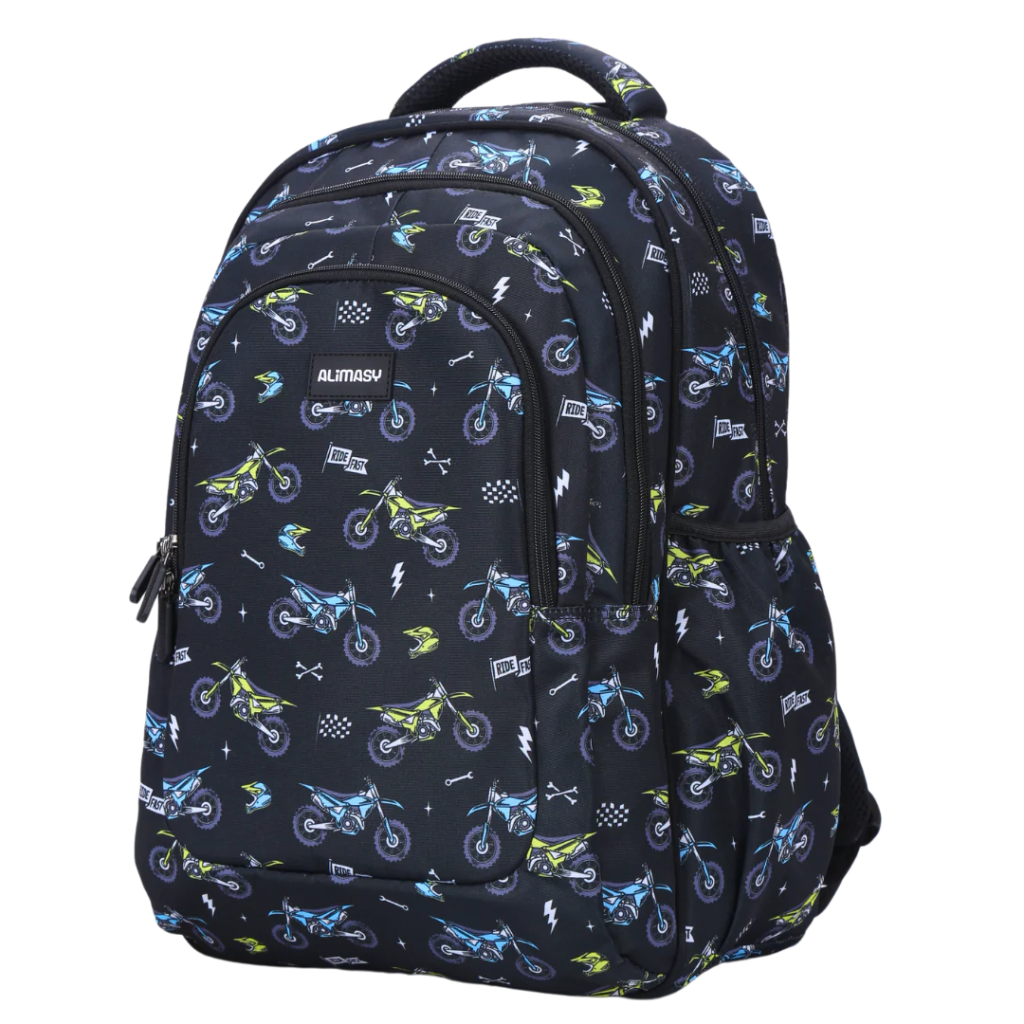 Motorcross Kids Backpack - Large - Prepp'd Kids - Alimasy