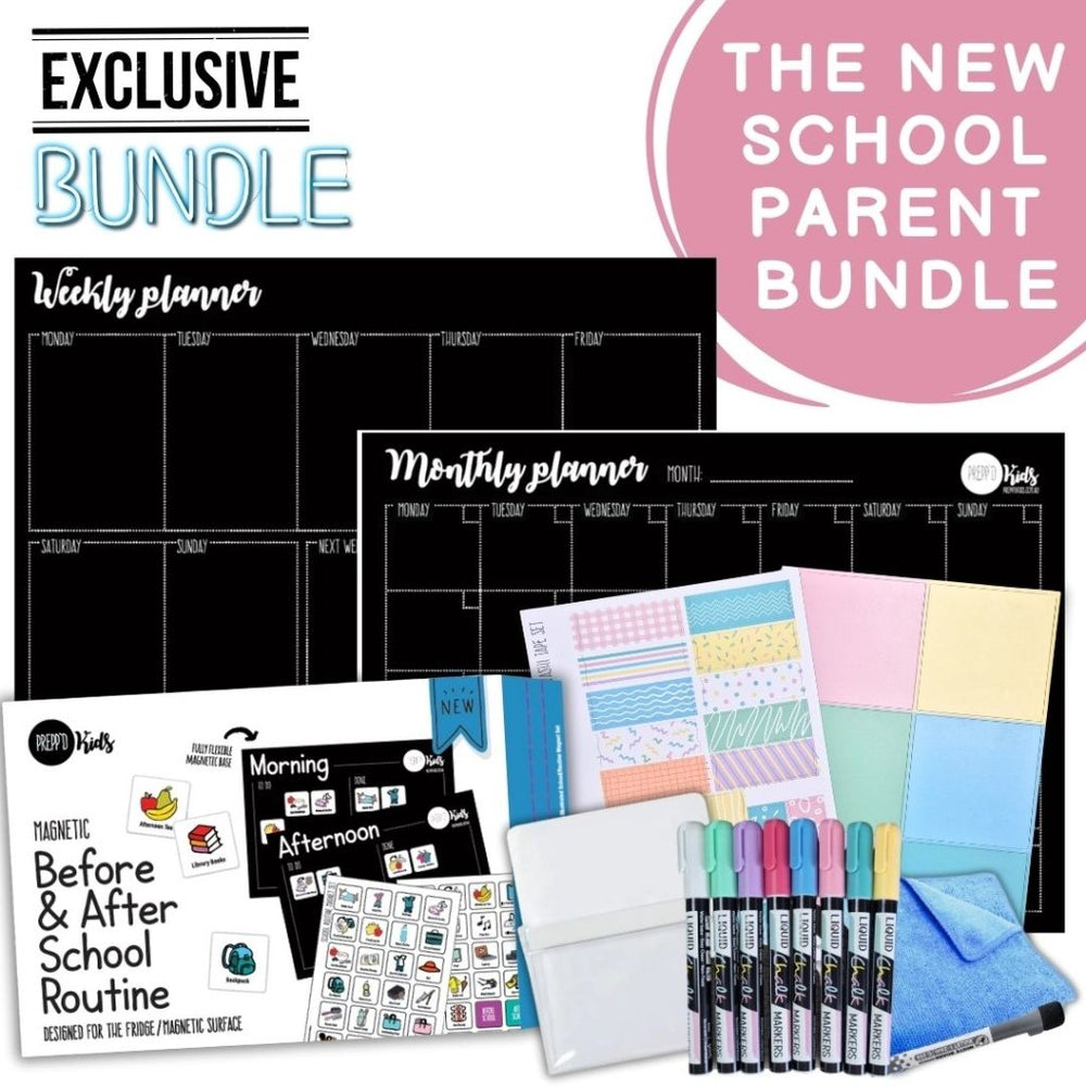 New School Parent Bundle - Prepp'd Kids - Prepp'd Kids