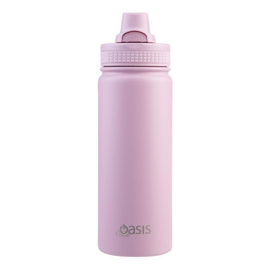 Oasis Challenger Quick Release Sports Bottle 550ml - Blush - Prepp'd Kids - Oasis