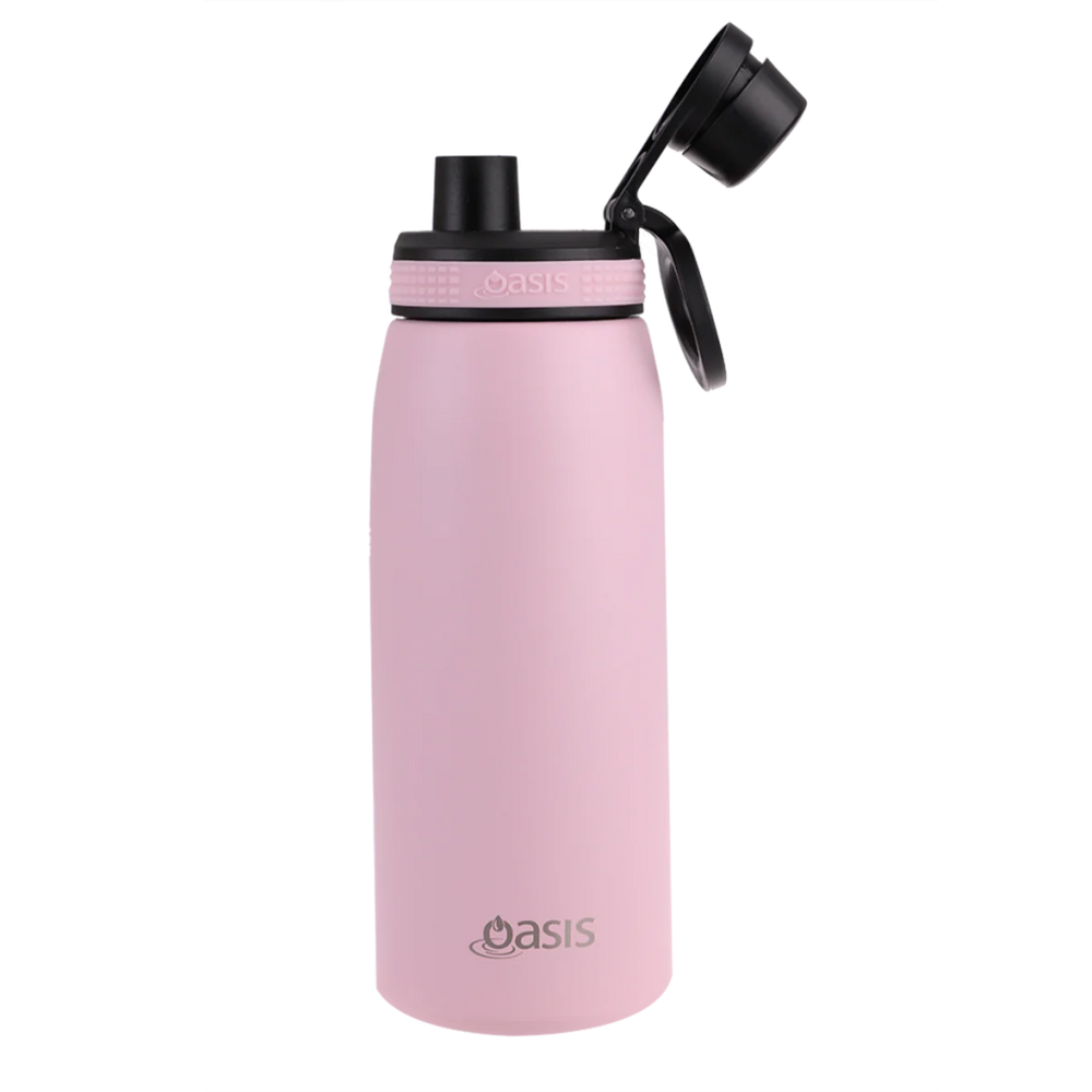 Oasis Insulated 780ml Drink Bottle - Carnation - Prepp'd Kids - Oasis