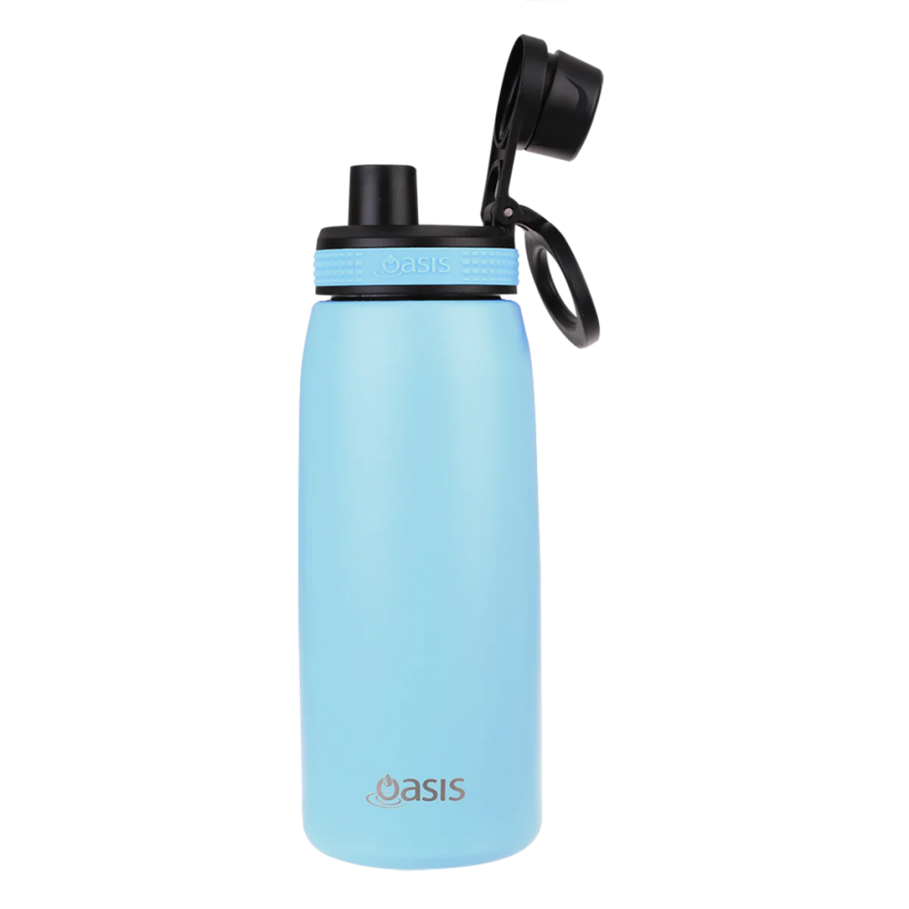 Oasis Insulated 780ml Drink Bottle - Island Blue - Prepp'd Kids - Oasis