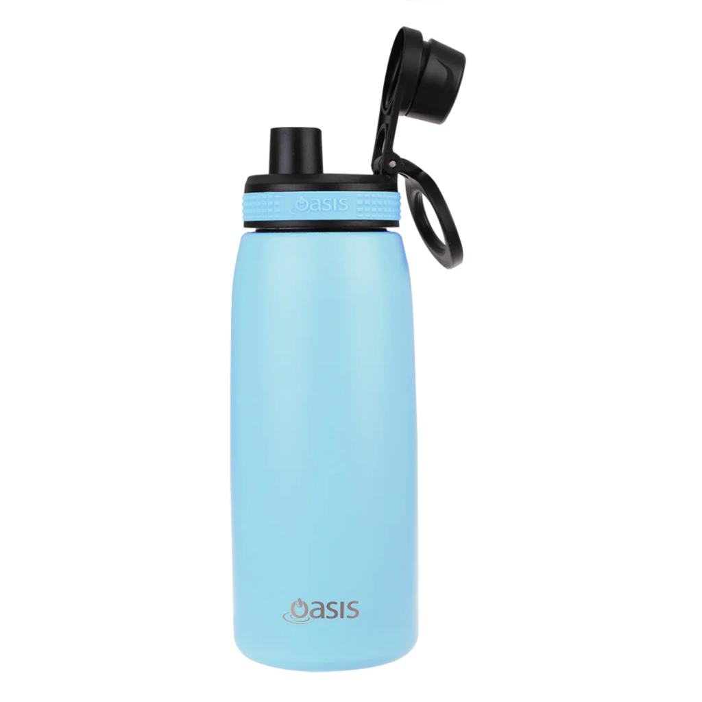 Oasis Insulated 780ml Drink Bottle - Island Blue - Prepp'd Kids - Oasis