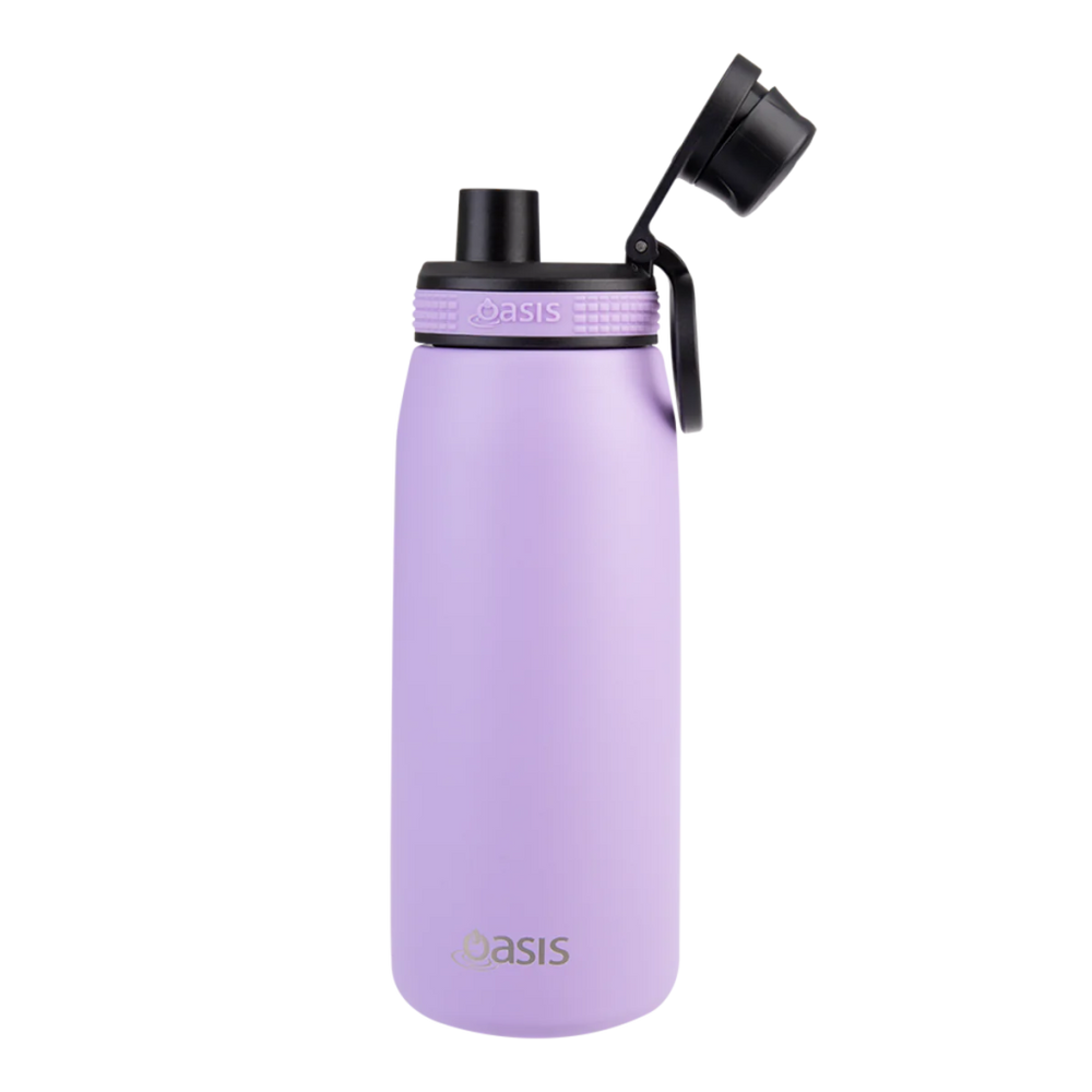 Oasis Insulated 780ml Drink Bottle - Lavender - Prepp'd Kids - Oasis