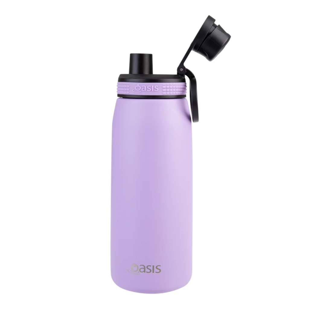 Oasis Insulated 780ml Drink Bottle - Lavender - Prepp'd Kids - Oasis