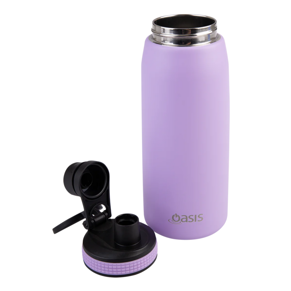 
                  
                    Oasis Insulated 780ml Drink Bottle - Lavender - Prepp'd Kids - Oasis
                  
                