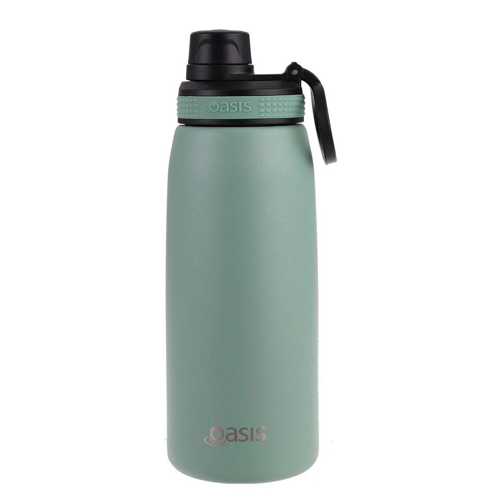 Oasis Insulated 780ml Drink Bottle - Sage Green - Prepp'd Kids - Oasis