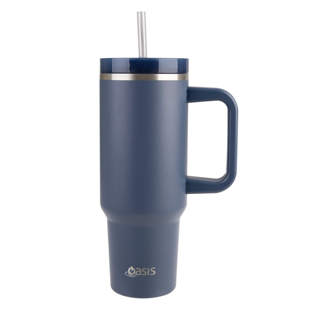 Oasis Insulated Commuter Travel Tumbler (1.2L) - Indigo - Prepp'd Kids - Oasis