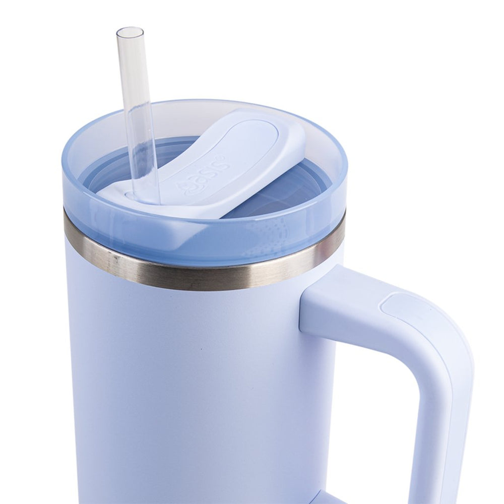 Oasis Insulated Commuter Travel Tumbler (1.2L) - Periwinkle Blue - Prepp'd Kids - Oasis