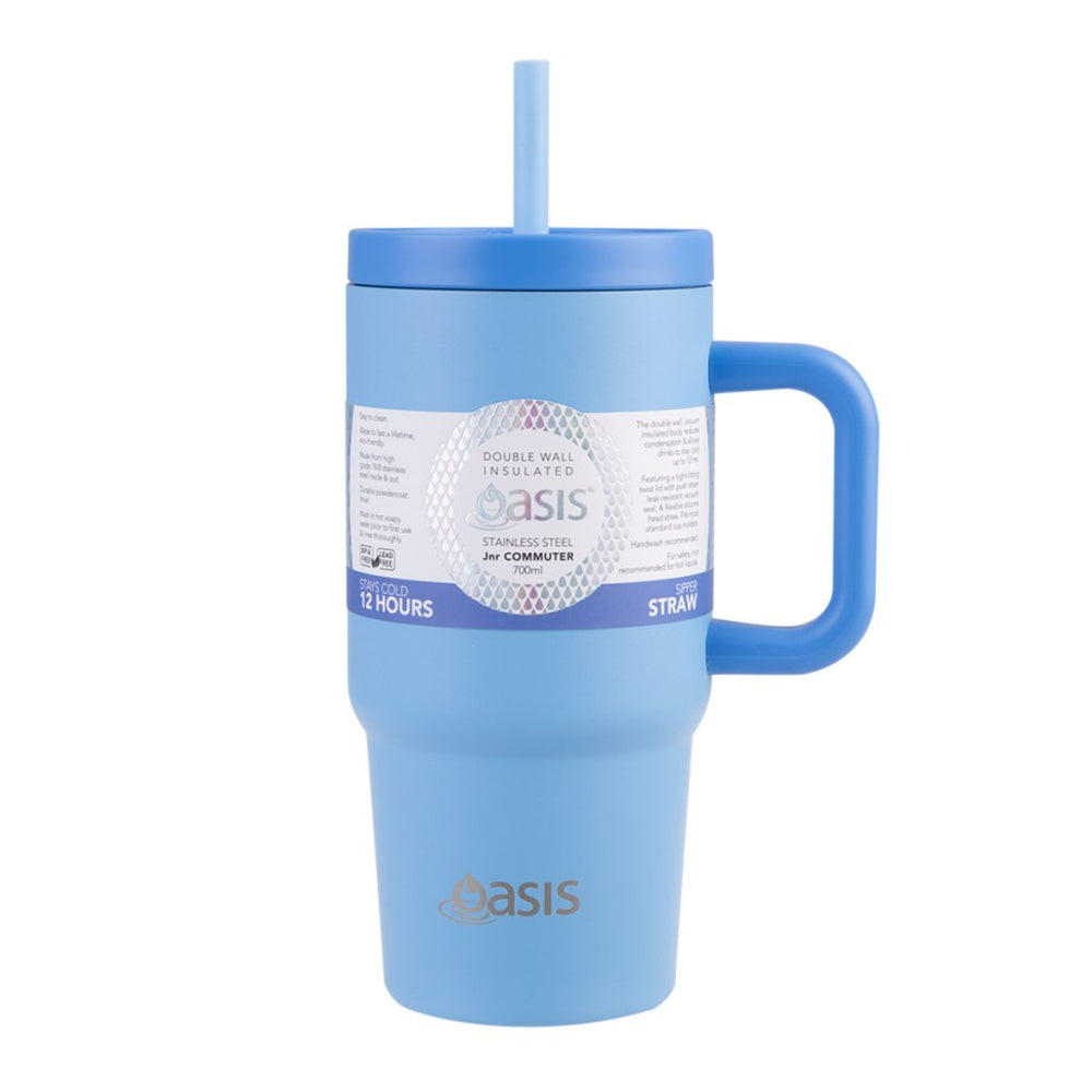 
                      
                        Oasis Insulated Junior Commuter Tumbler 700ml - Blue/Blue - Prepp'd Kids - Oasis
                      
                    