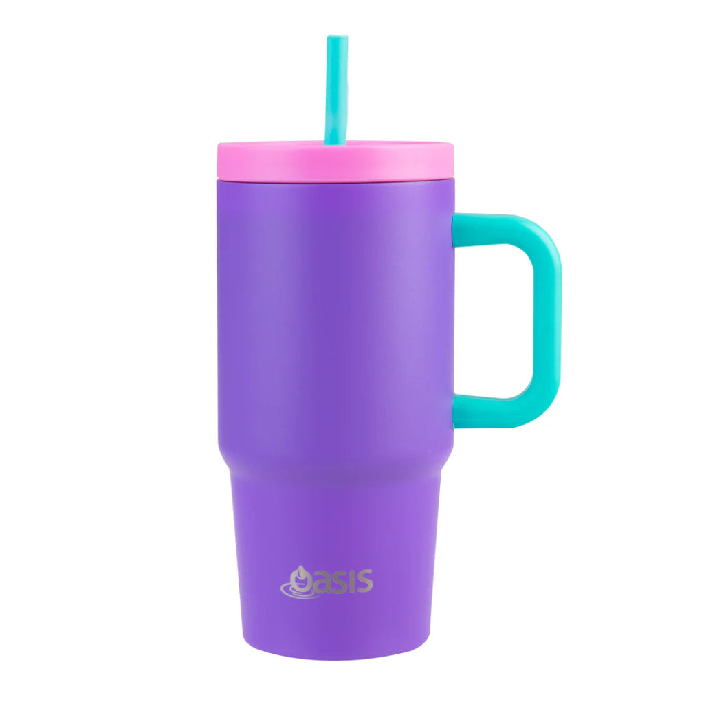 Oasis Insulated Junior Commuter Tumbler 700ml - Purple/Pink - Prepp'd Kids - Oasis