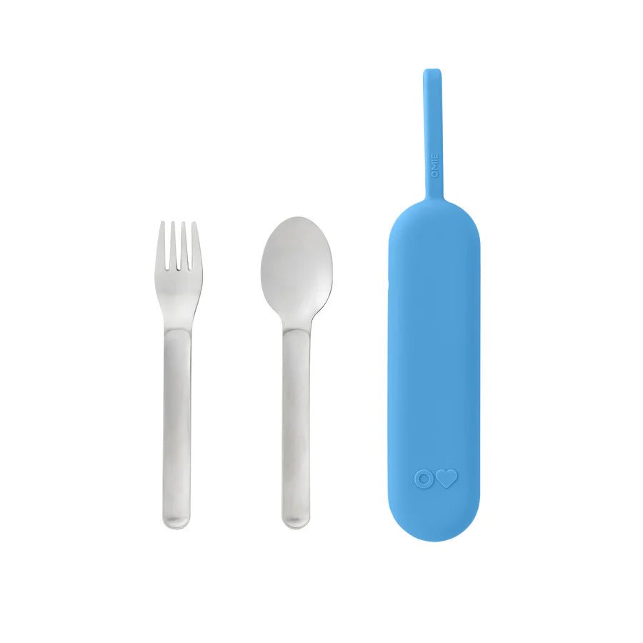 
                  
                    Omie Box UP S/S Cutlery Pod - Azure Blue - Prepp'd Kids - OmieBox
                  
                