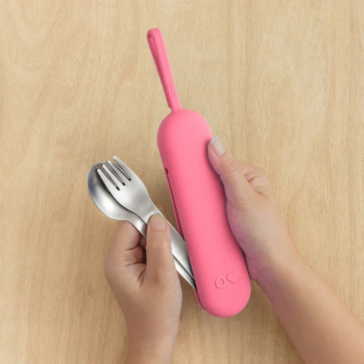 
                  
                    Omie Box UP S/S Cutlery Pod - Blush - Prepp'd Kids - OmieBox
                  
                