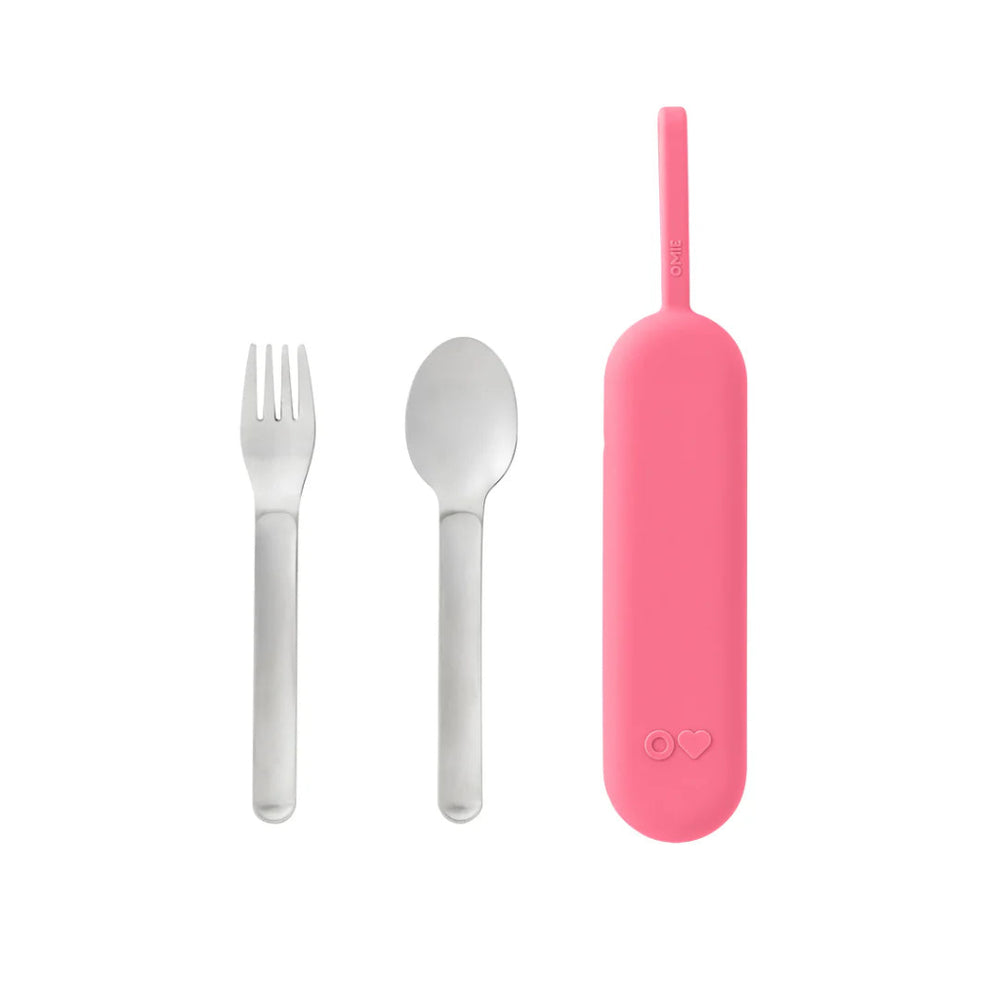 
                  
                    Omie Box UP S/S Cutlery Pod - Blush - Prepp'd Kids - OmieBox
                  
                