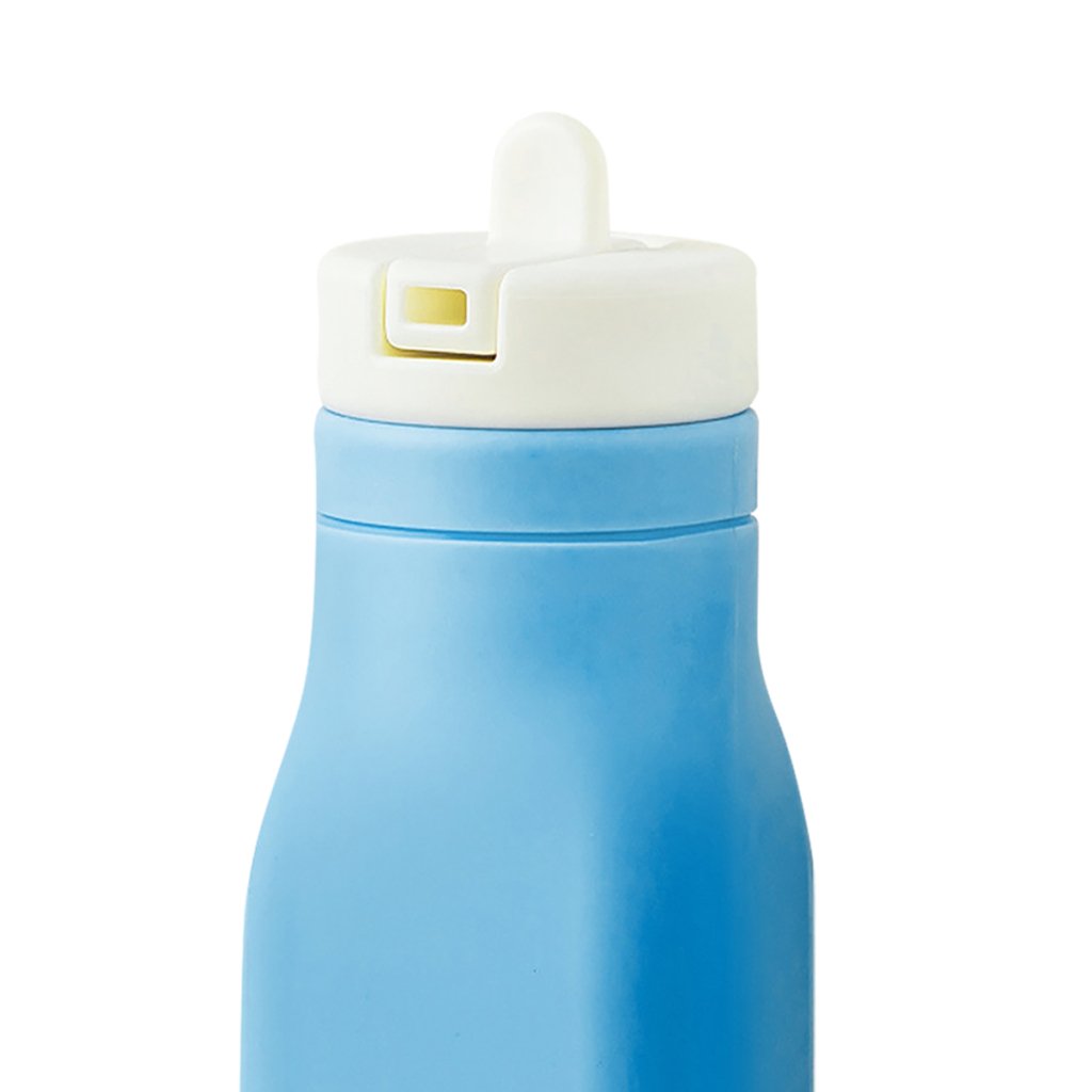 Omie Silicone Drink Bottle (250ml) - Blue - Prepp'd Kids - OmieBox