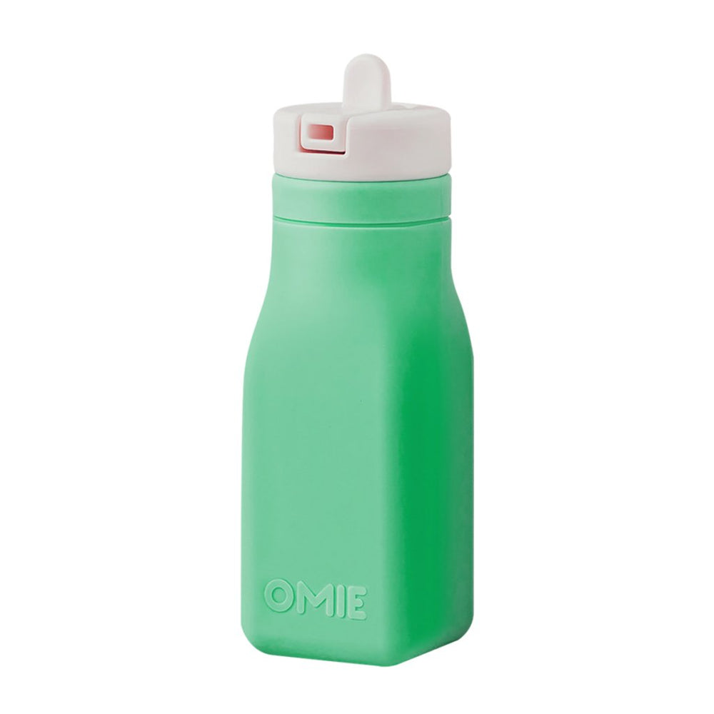 Omie Silicone Drink Bottle (250ml) - Green - Prepp'd Kids - OmieBox