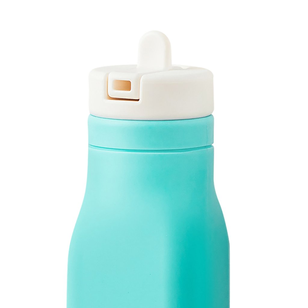 Omie Silicone Drink Bottle (250ml) - Teal - Prepp'd Kids - OmieBox