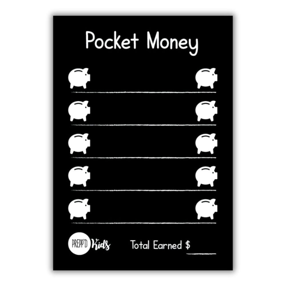 
                  
                    Pocket Money Chart A4 (flexible magnetic) - Prepp'd Kids - Prepp'd Kids
                  
                
