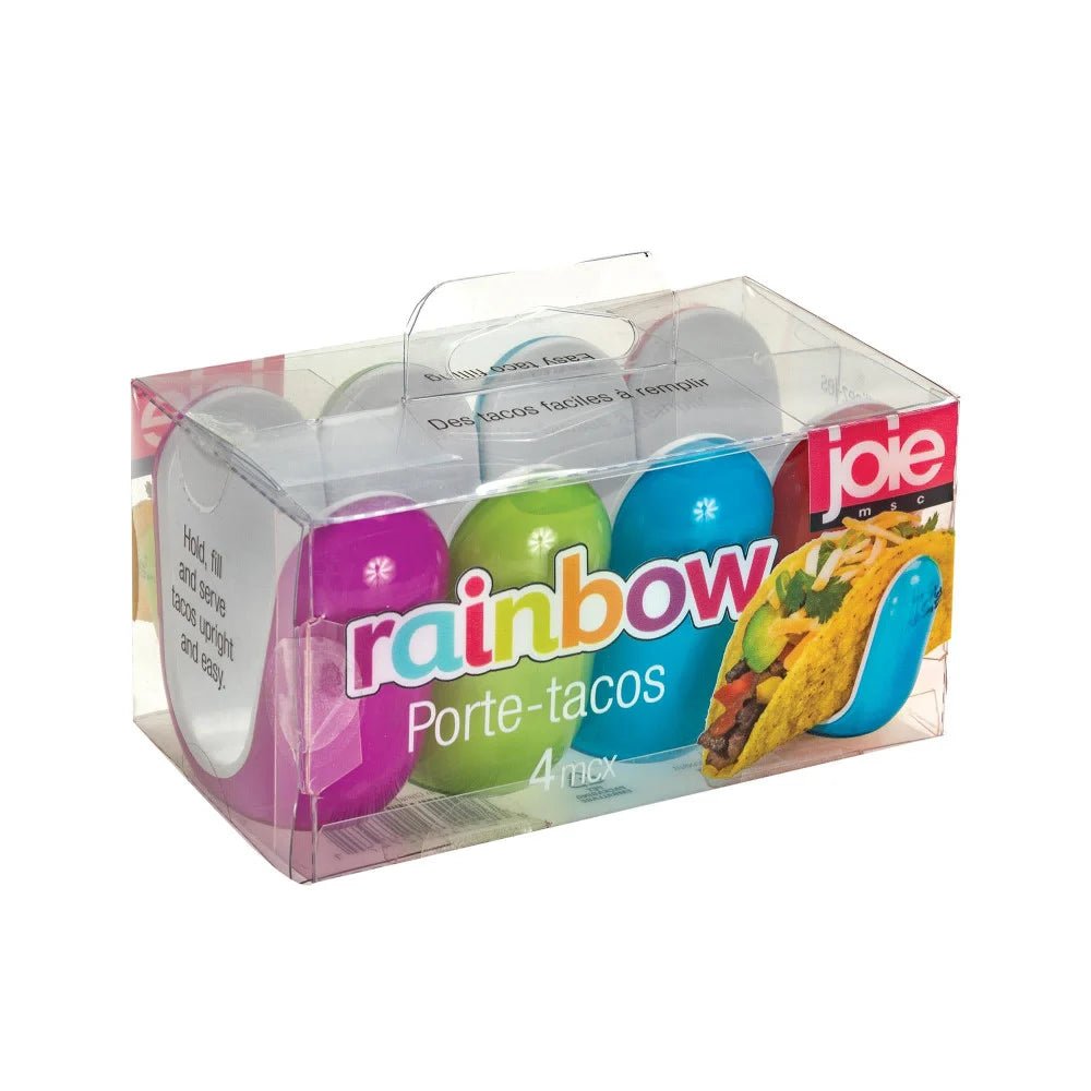 Rainbow Taco Holder (4 piece) - Prepp'd Kids - Joie