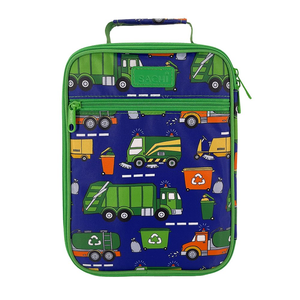 
                  
                    Sachi Insulated Lunch Bag - Garbage Trucks - Prepp'd Kids - Sachi
                  
                