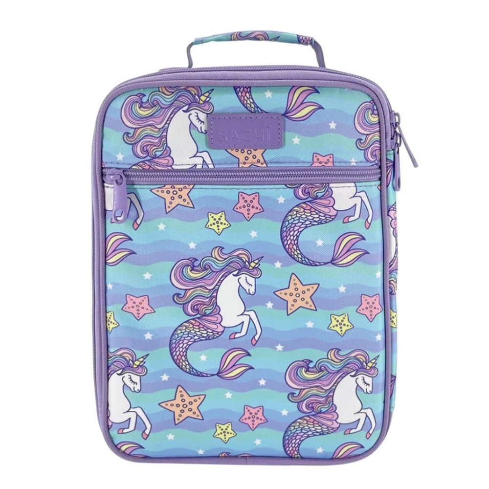 Sachi Insulated Lunch Bag - Mermaid Unicorns - Prepp'd Kids - Sachi