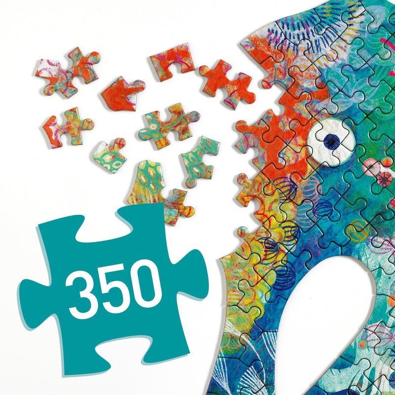 
                      
                        Sea Horse Art Puzzle (350pc) - Prepp'd Kids - Djeco
                      
                    