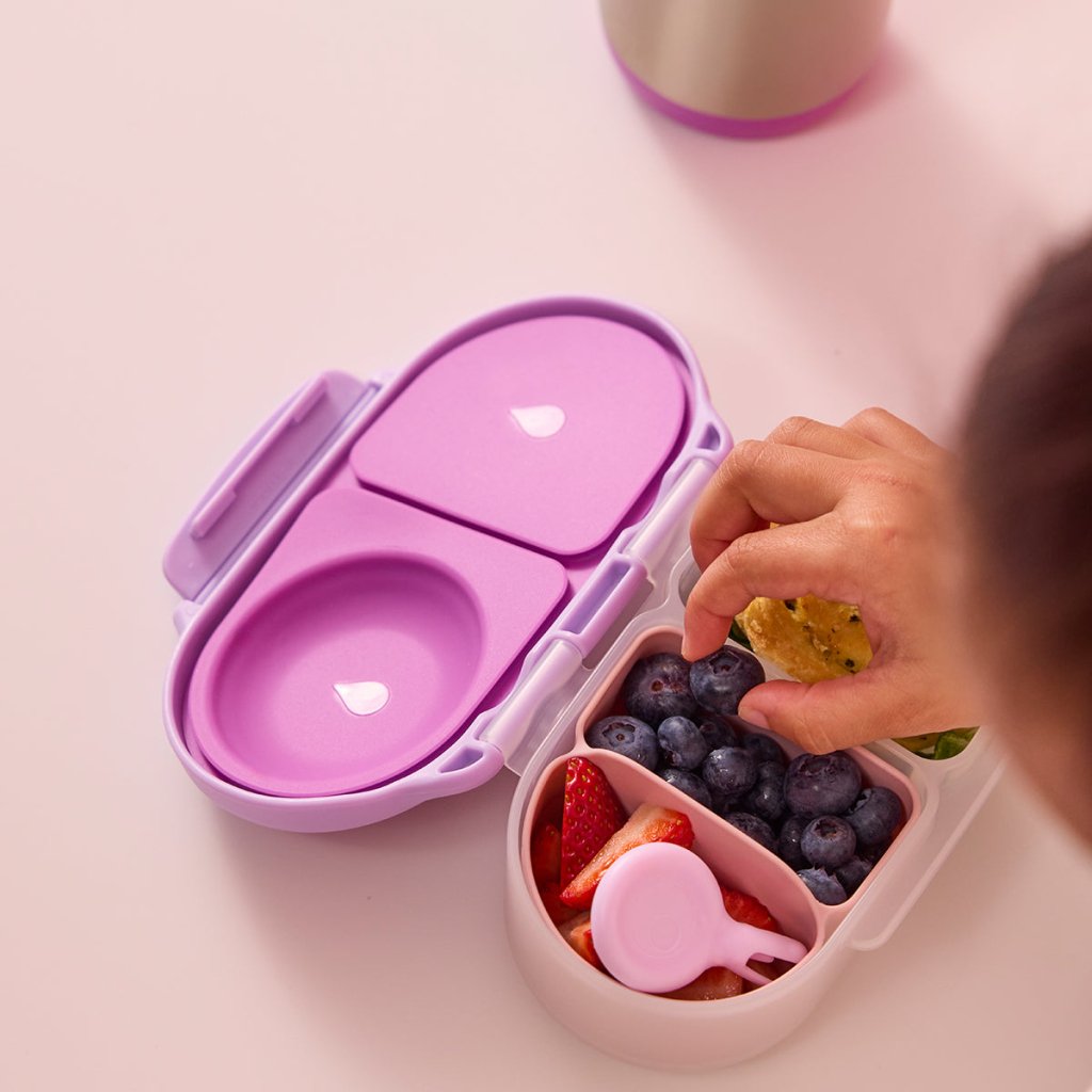 Silicone Bento Buddy - Berry - Prepp'd Kids - B.box