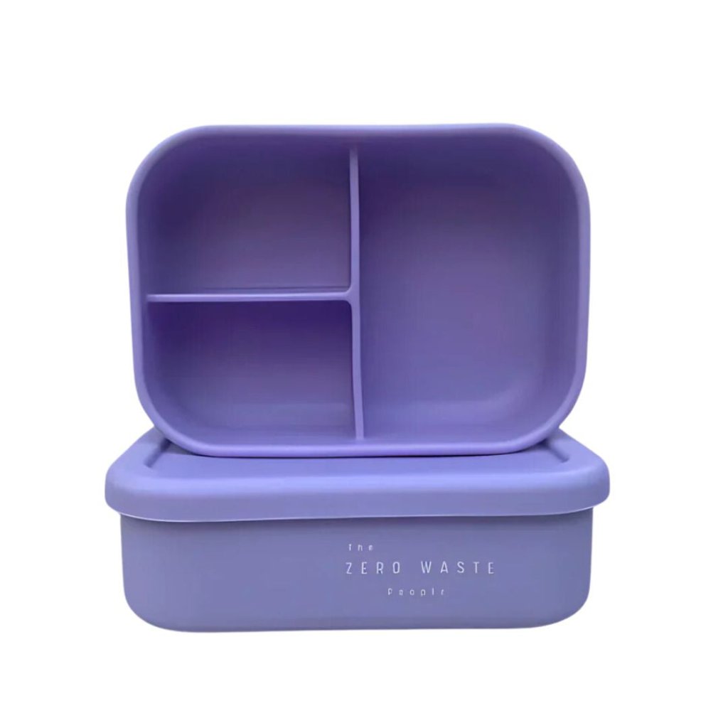 Silicone Bento Snack - Lilac - Prepp'd Kids - Zero Waste People