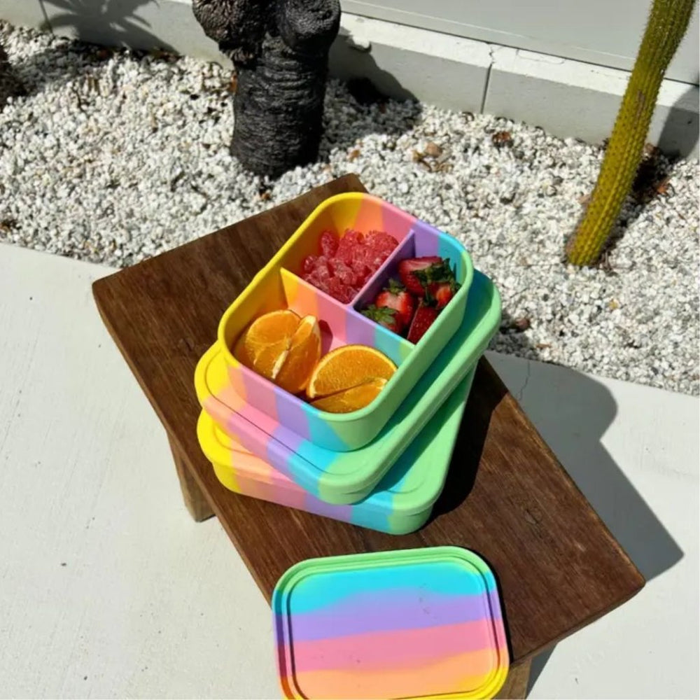 Silicone Bento Snack - Rainbow - Prepp'd Kids - Zero Waste People