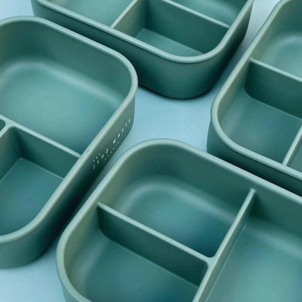 
                  
                    Silicone Bento Snack - Sage - Prepp'd Kids - Zero Waste People
                  
                