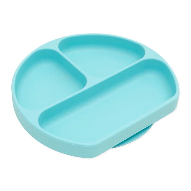 Silicone Grip Dish - Light Blue - Prepp'd Kids - Bumkins