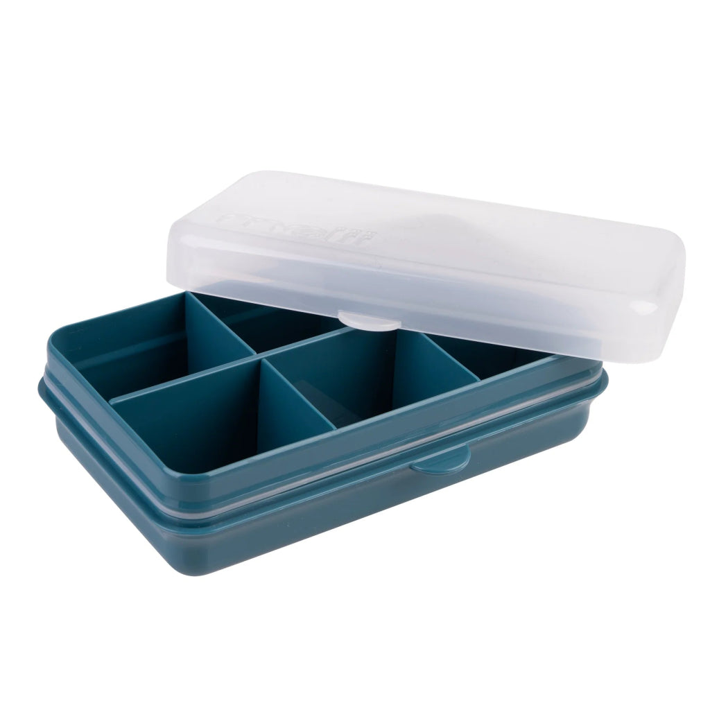 Snackle Box (Mini 6 Compartment) - Blue - Prepp'd Kids - Melii