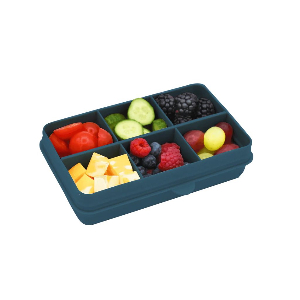 Snackle Box (Mini 6 Compartment) - Blue - Prepp'd Kids - Melii