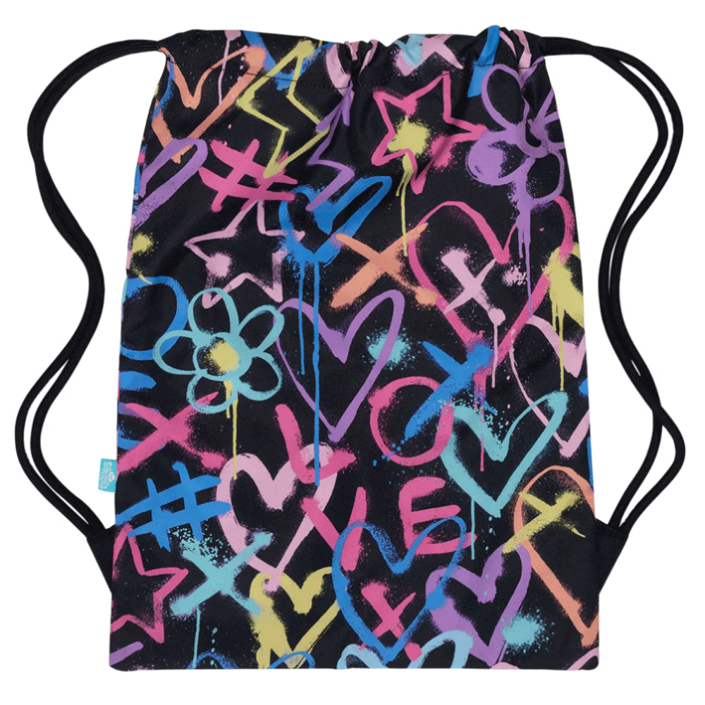 Spencil Drawstring Bag - Hearts & Crosses - Prepp'd Kids - Spencil