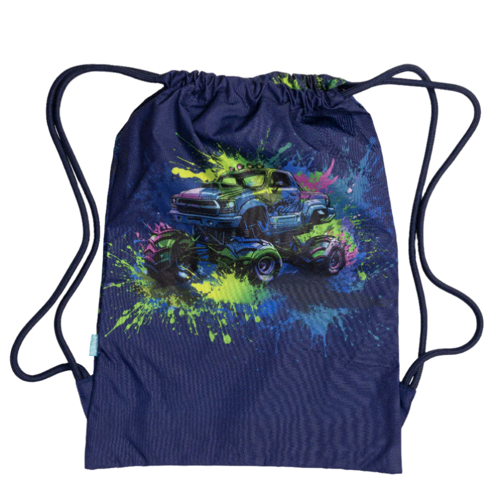 Spencil Drawstring Bag - Mega Wheels - Prepp'd Kids - Spencil