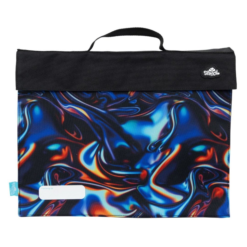 Spencil Library Bag - Metallic Waves - Prepp'd Kids - Spencil