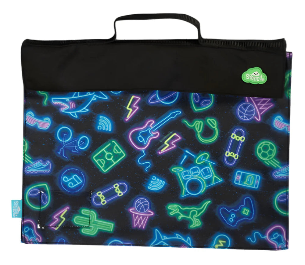 Spencil Library Bag - Neon Life - Prepp'd Kids - Spencil