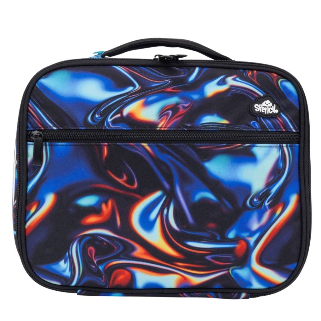 Spencil Lunch Bag + Chill Pack - Metallic Waves - Prepp'd Kids - Spencil