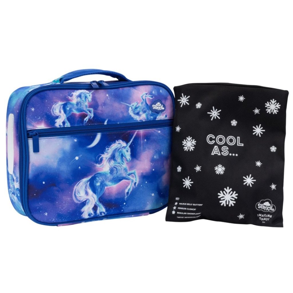 Spencil Lunch Bag + Chill Pack - Moonlit Unicorn - Prepp'd Kids - Spencil