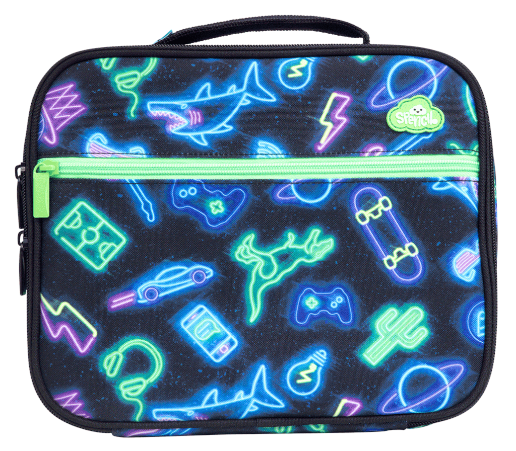 Spencil Lunch Bag + Chill Pack - Neon Life - Prepp'd Kids - Spencil