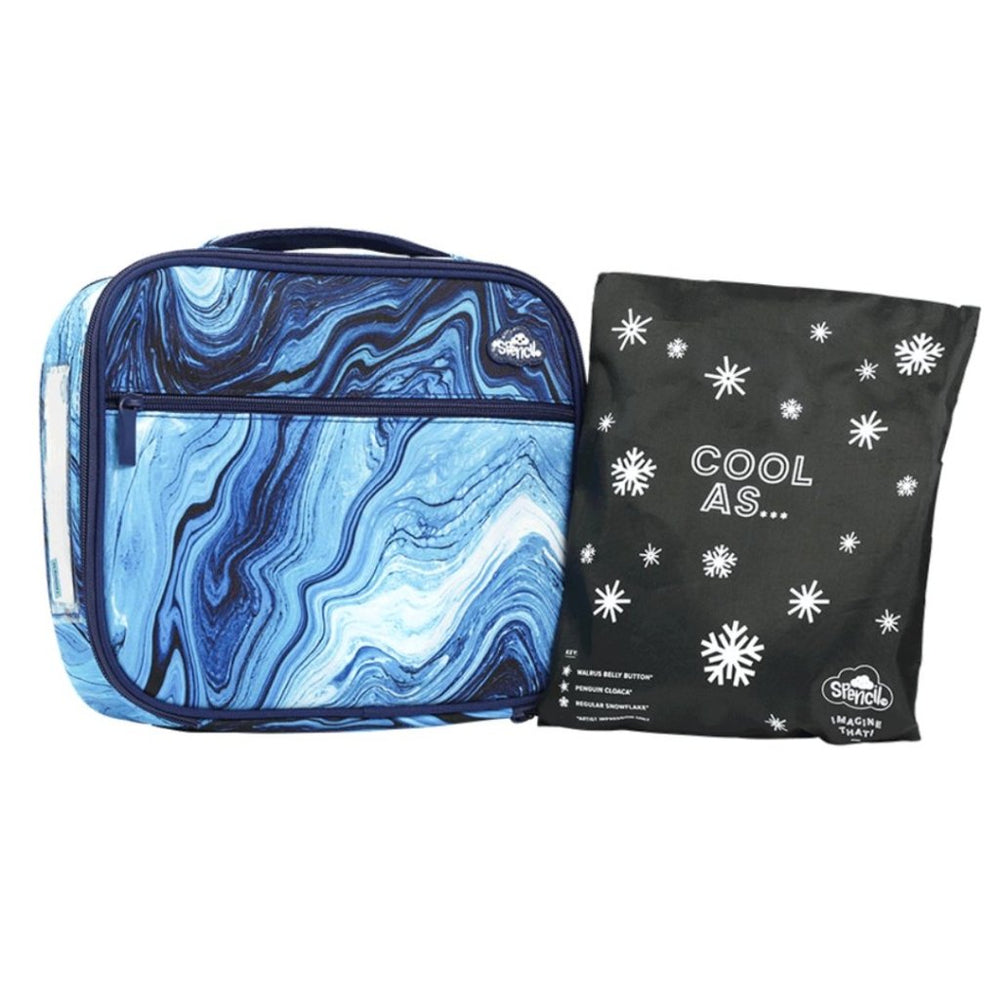 
                      
                        Spencil Lunch Bag + Chill Pack - Ocean Marble - Prepp'd Kids - Spencil
                      
                    