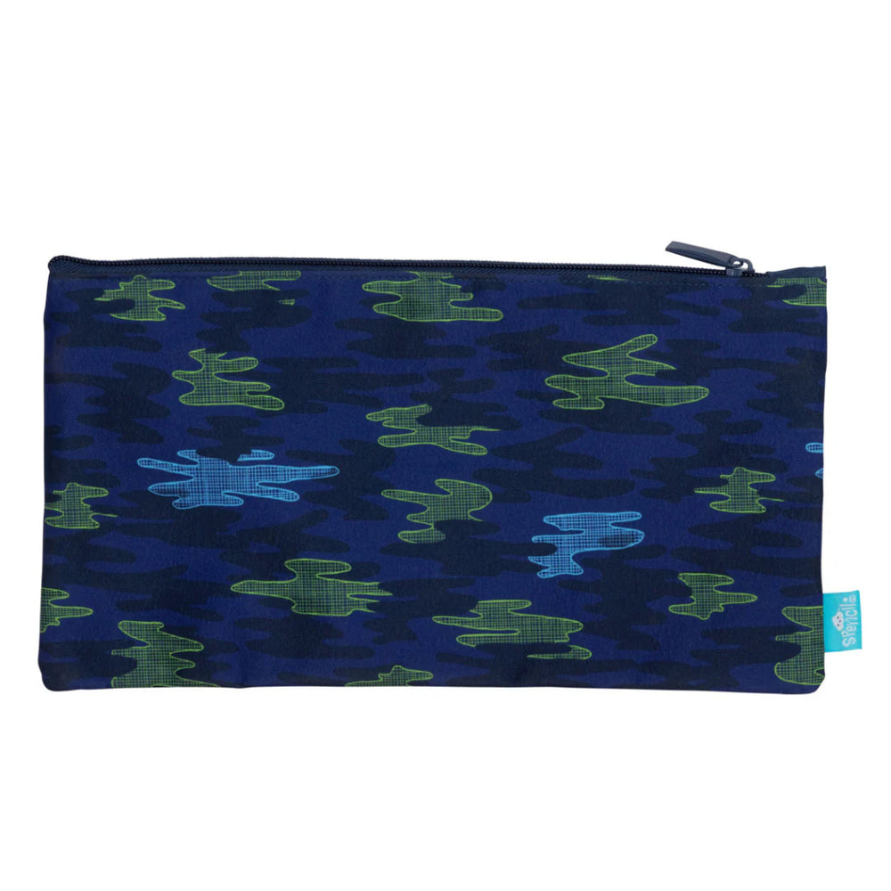 Spencil Twin Zip Pencil Case - Robo Shark - Prepp'd Kids - Spencil