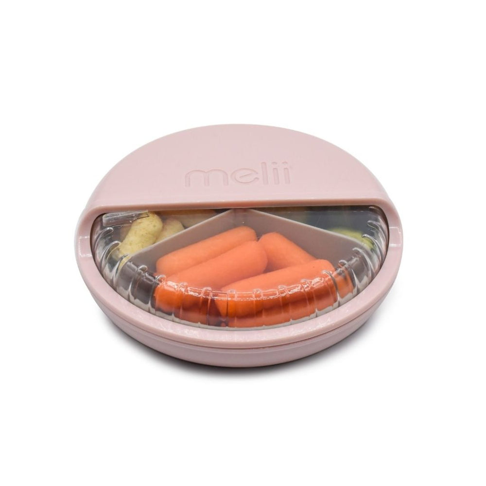 Spin Snack Container - Pink / Grey - Prepp'd Kids - Melii