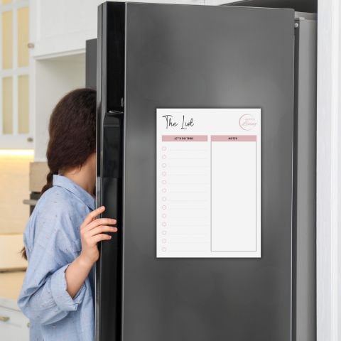 The List (A4) - Light/Blush - Prepp'd Kids - Prepp'd Kids